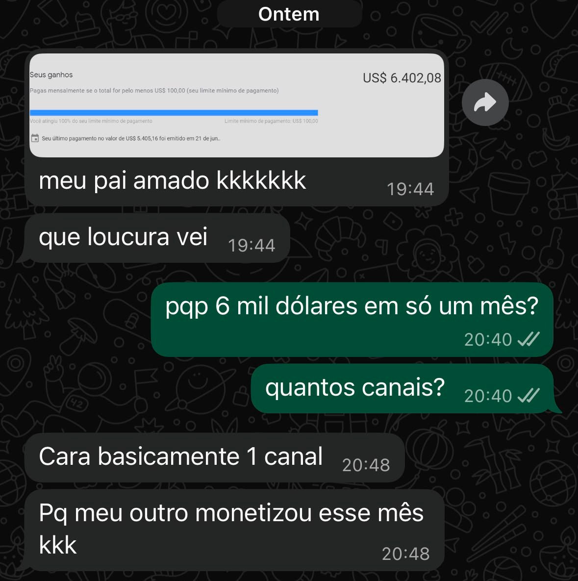 Relato de aluno do Grimório