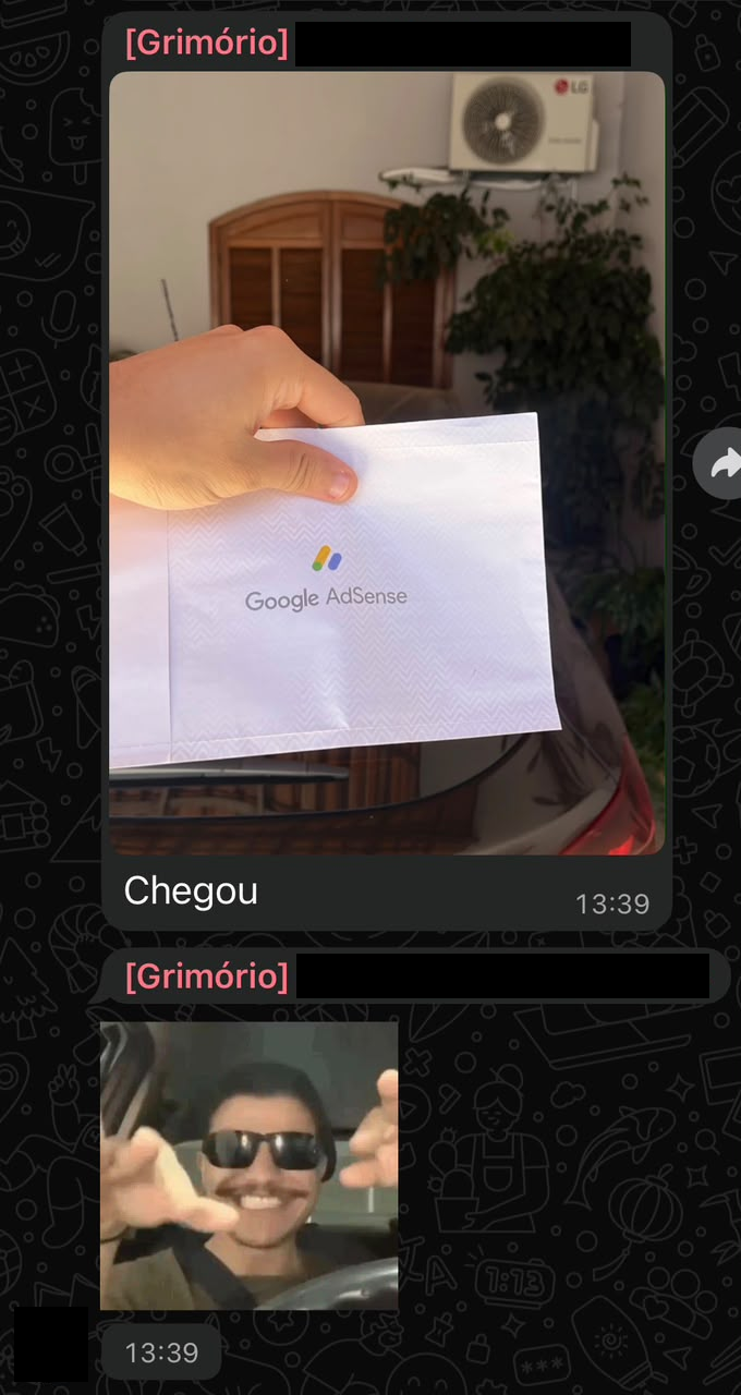 Depoimento visual de aluno